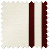 Winnies Stripe, Russet - Roman Blind